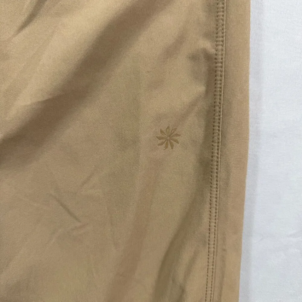 Athleta Girl Khaki Run Free Cargo Joggers Size 14 XL